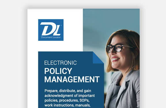 Electronic Policy Management Guide