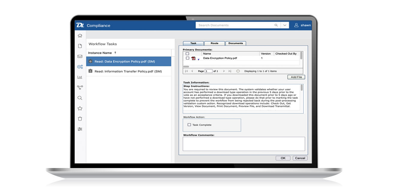 Document Locator workflow