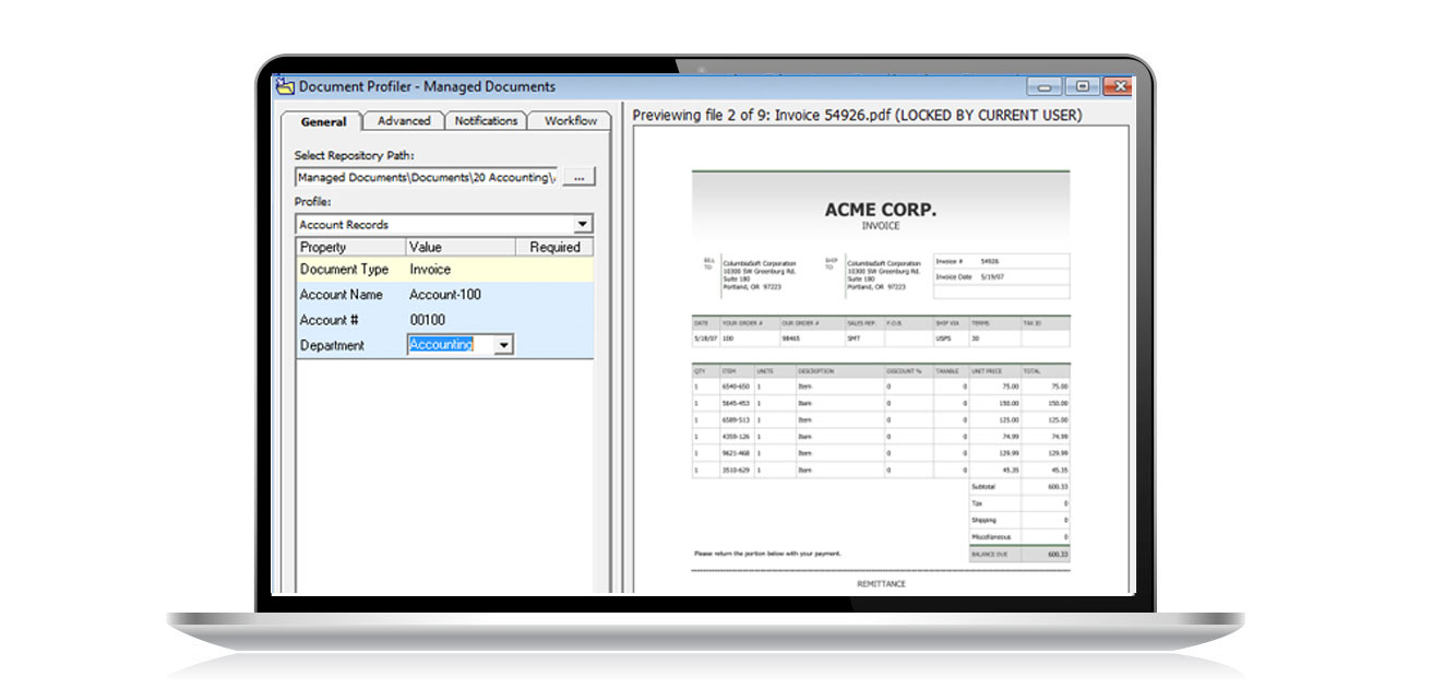 Document Profiler