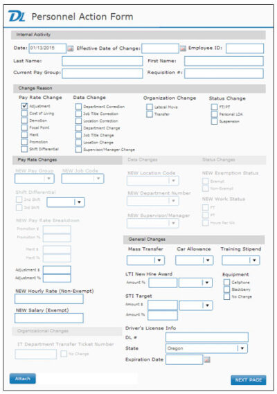 Electronic Forms for Easy Form Processing | Document Locator
