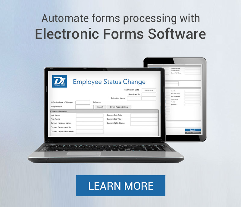 Automate forms with Electronic Forms Software