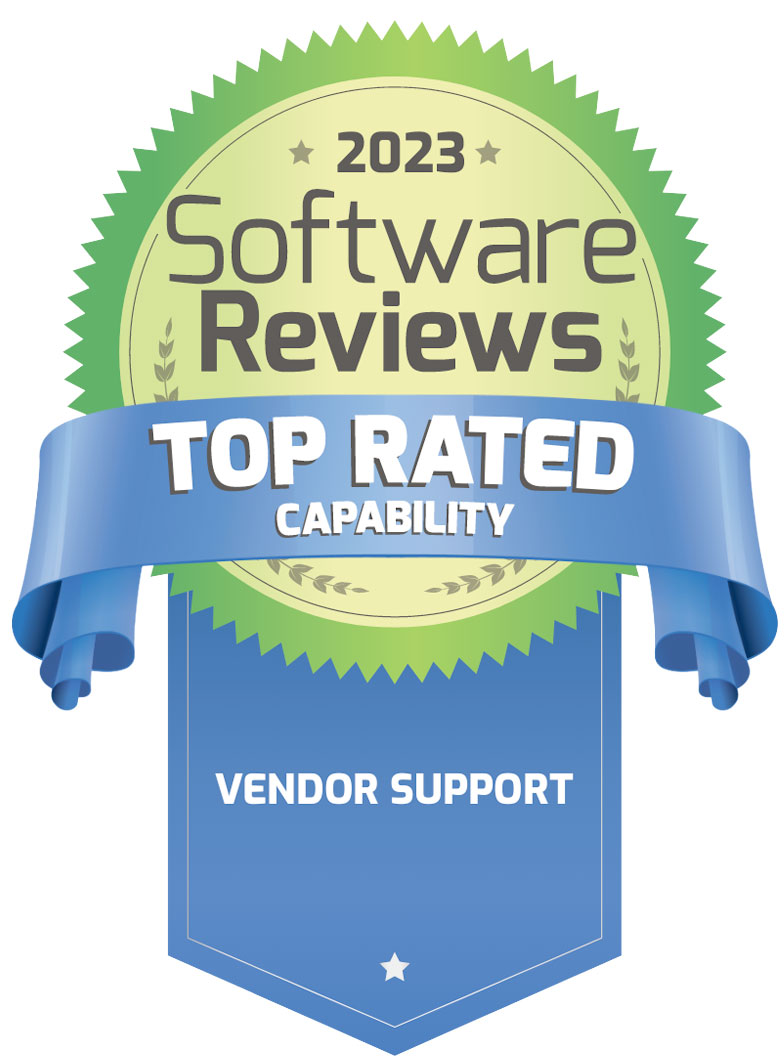 Software Review Top Rated Vendor Support