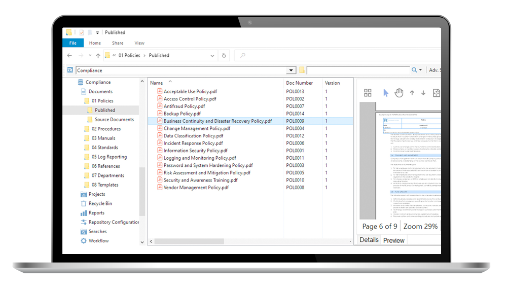 Document Locator document control software