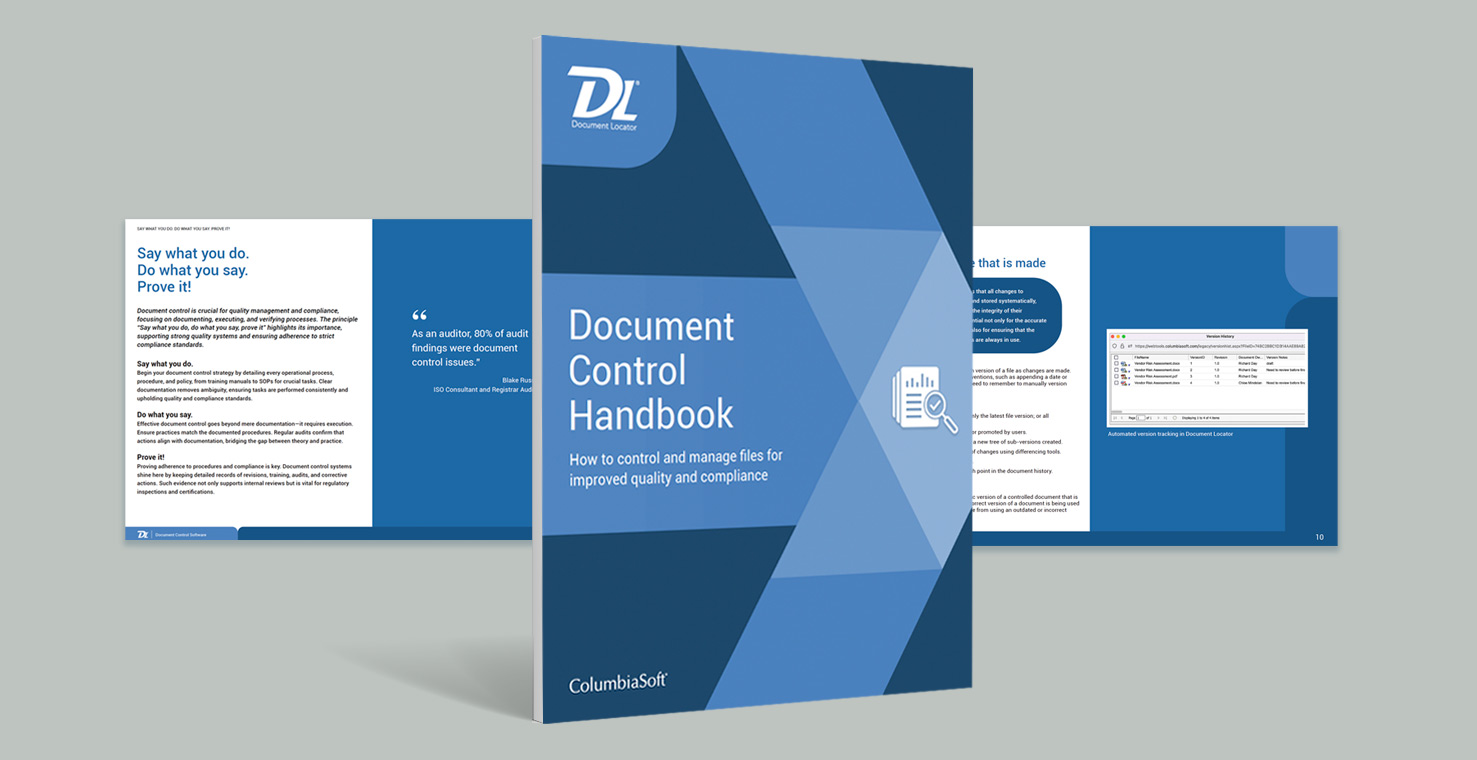 Document Control Handbook