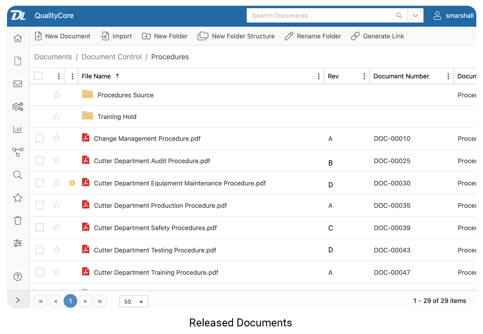 Released Documents