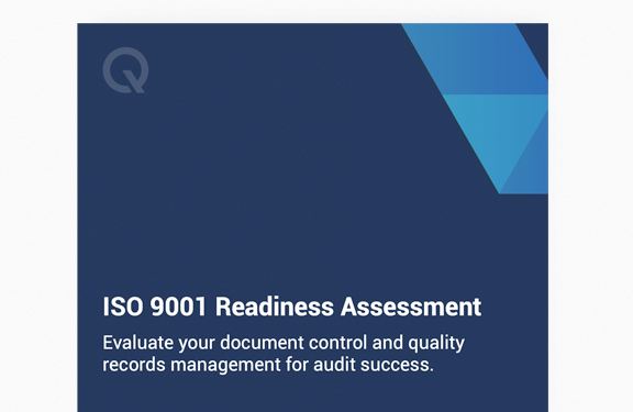 ISO 9001 Readiness Assessment