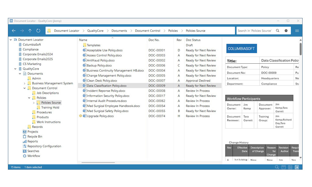Document Locator version 26